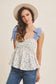 The Petal Kiss Babydoll Top