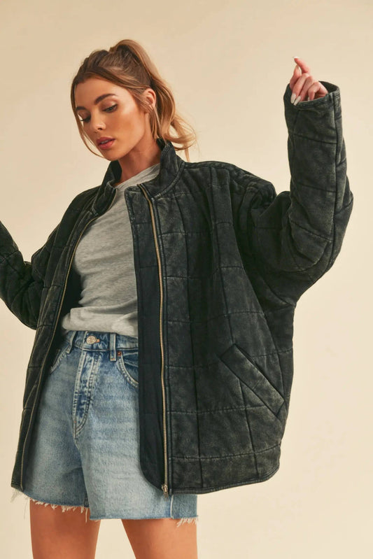 The Midnight Quilted Jacket
