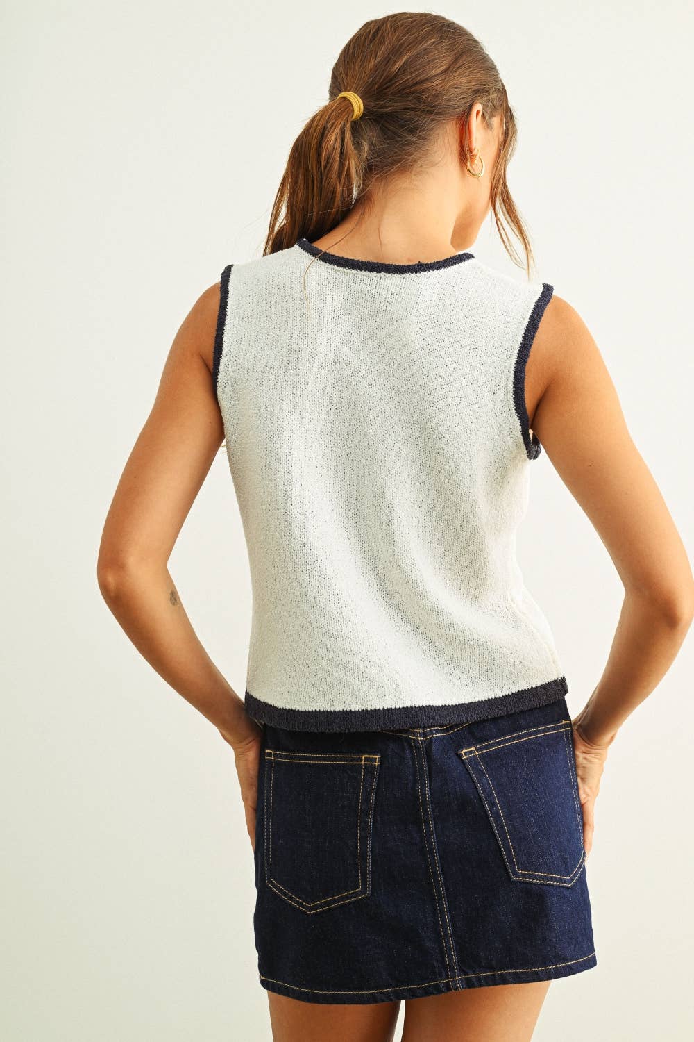 The Stars & Stripes Knit Top