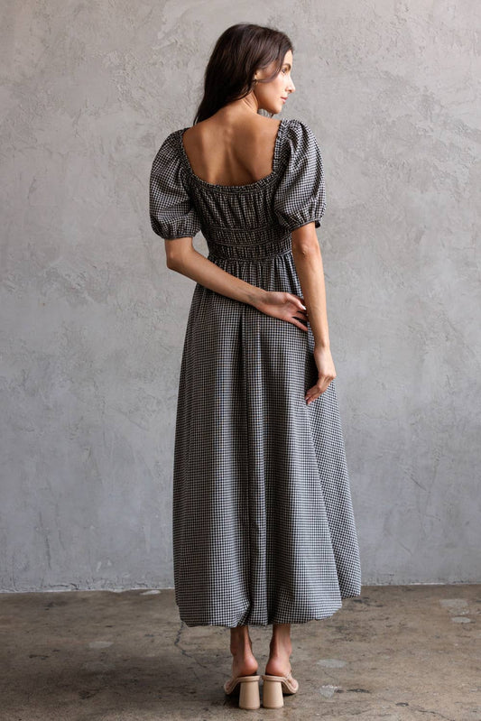 The Harvest Gingham Dress