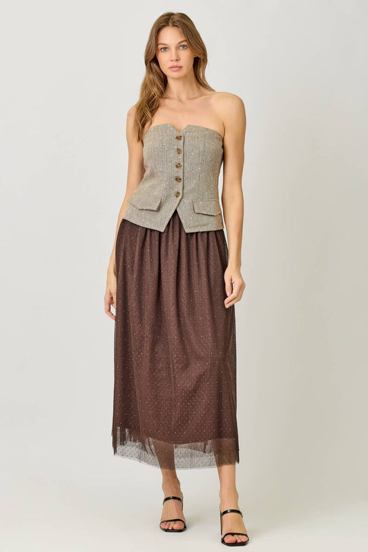 Starlight Tulle Midi