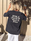What a Friend in Jesus Heavyweight Tee — Black