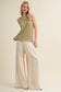 The Quiet Bloom Knit Tank