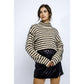 Cropped Ribbed Sweater