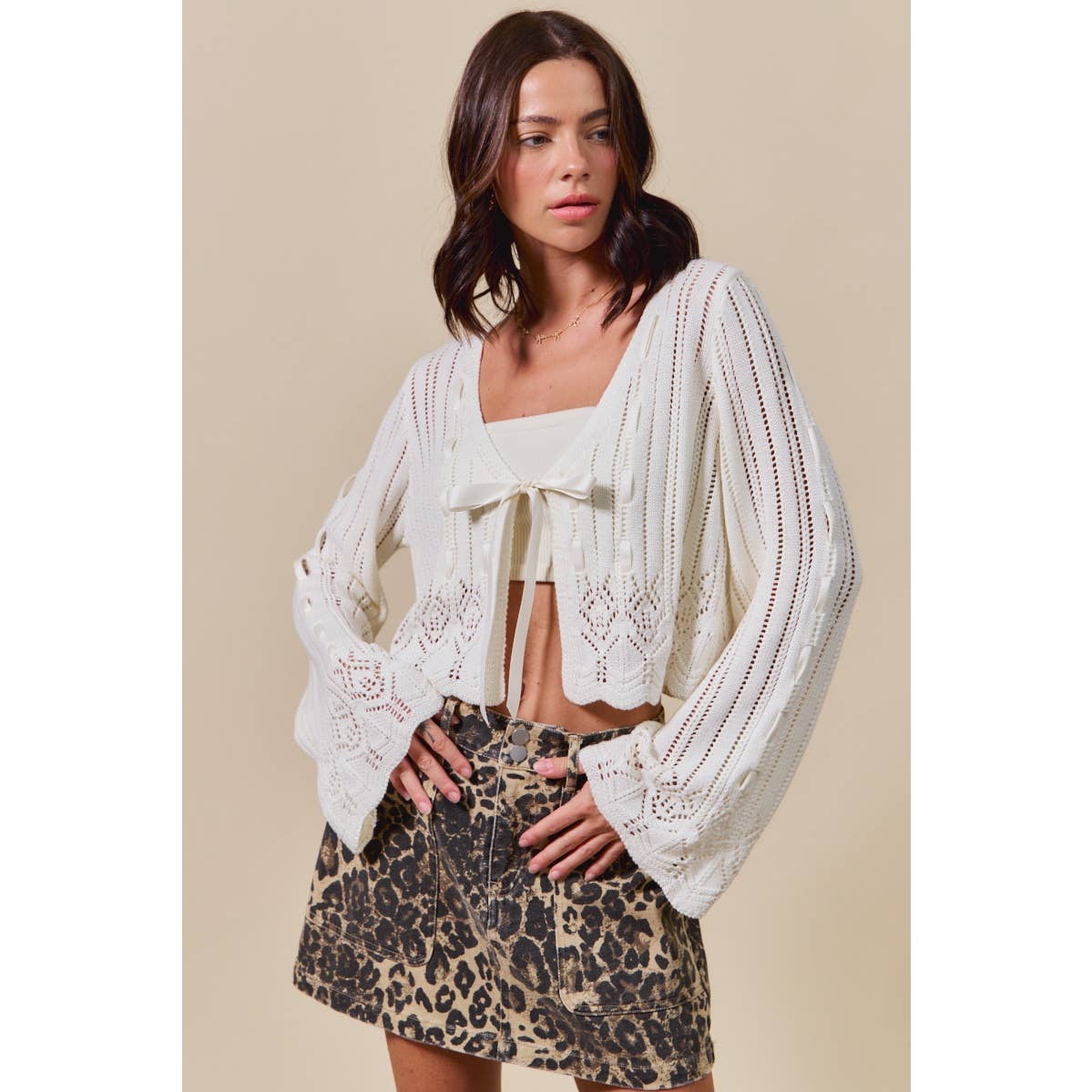 The Colette Ribbon Cardigan