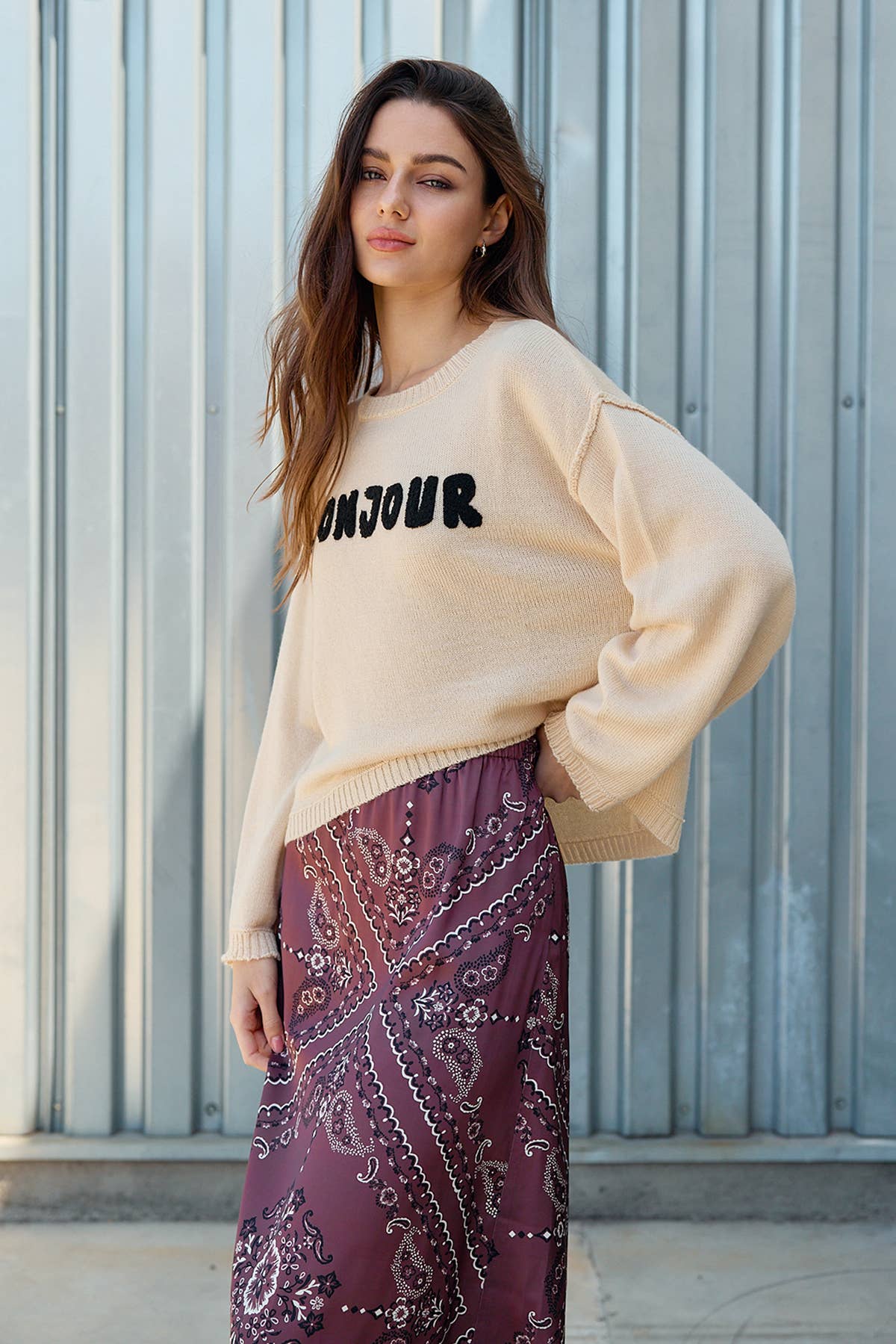 The Bonjour Sweater