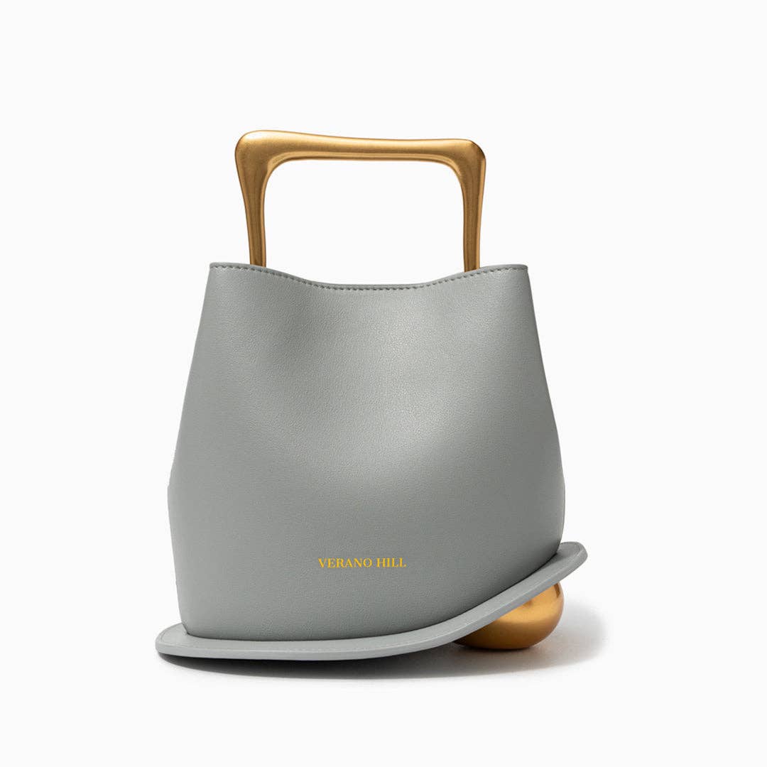 Vienna Handbag: Gray