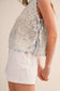 The Bluebell Crochet Tank