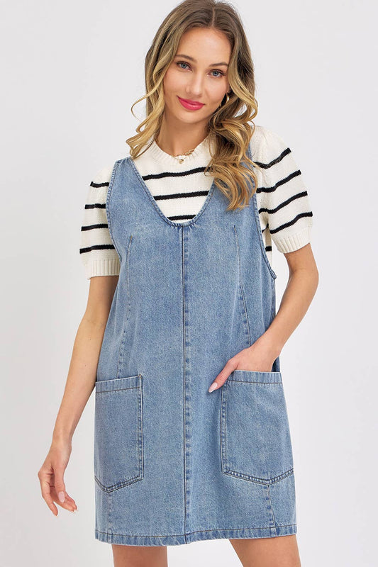 Easy Denim Dress – Effortless & Versatile