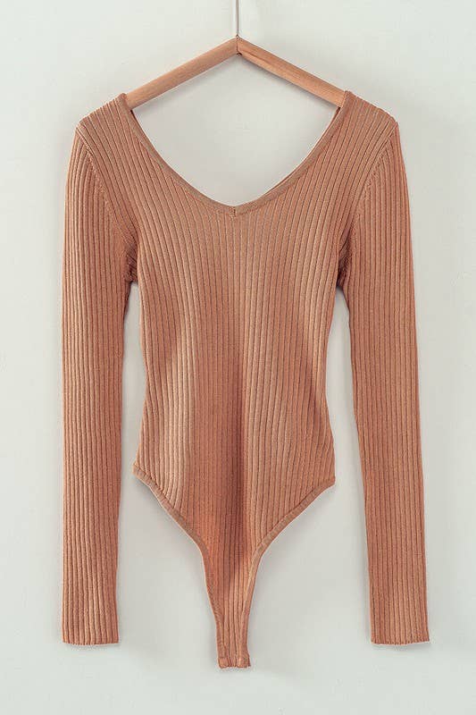 Basic Ribbed Bodysuit