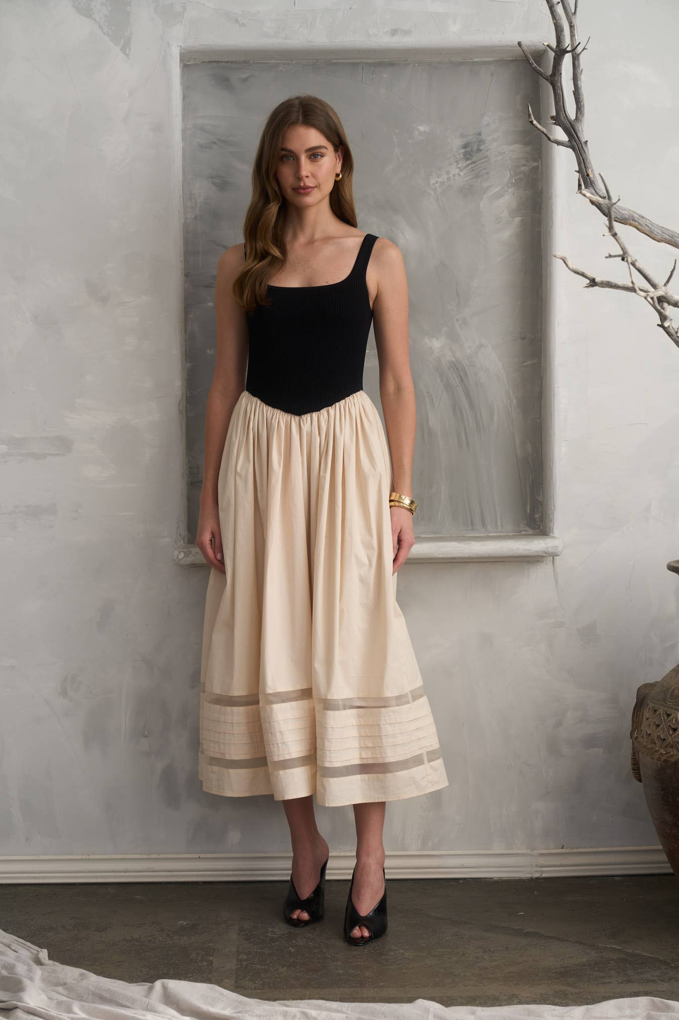 The Genevieve Midi Dress