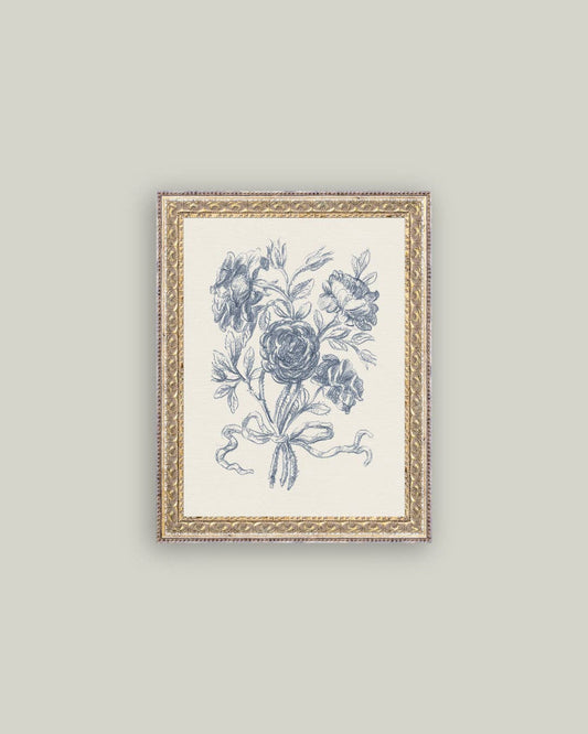 Blue Flower Sketch