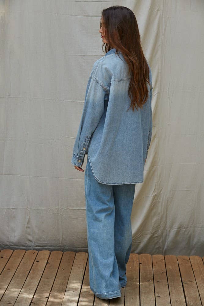 The Blue Skies Chambray Shirt