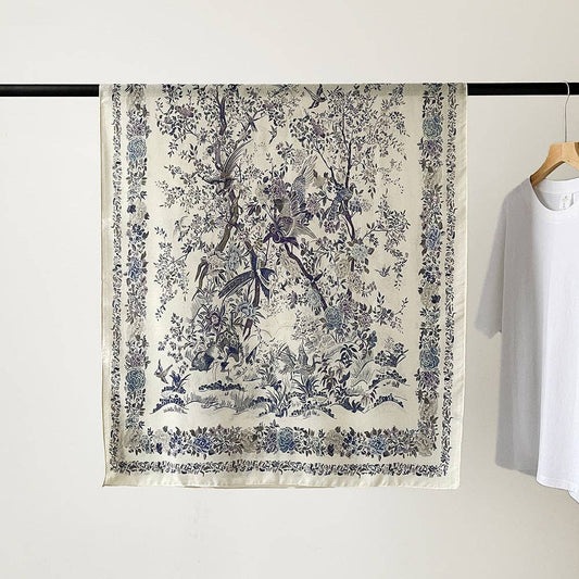 Floral Print Scarf