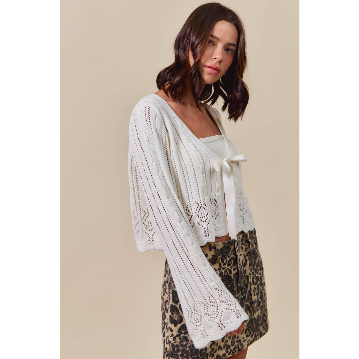 The Colette Ribbon Cardigan