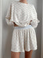 American Flag Pajama Pattern Top