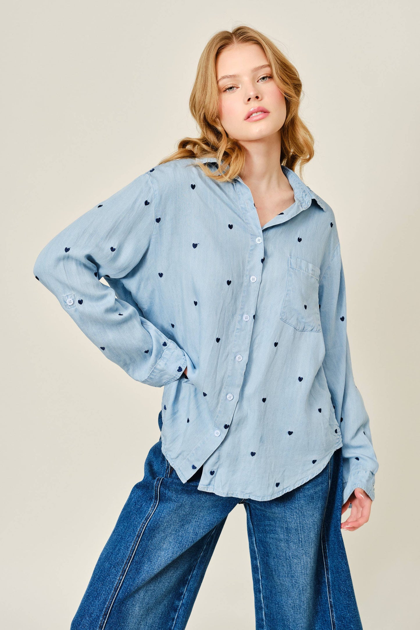 The Lover’s Note Chambray Shirt