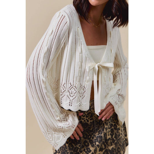 The Colette Ribbon Cardigan