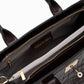 Marseille Handbag: Dark Brown