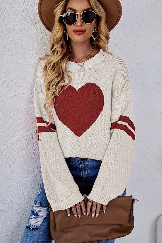 Heart sweater