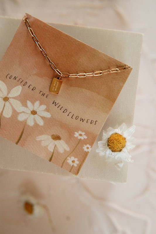 Mini Tag Necklace | Christian Jewelry